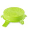 DWK Duran Silicone Lid Size L, Green, Pack of 5