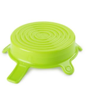 DWK Duran Silicone Lid Size L, Green, Pack of 5