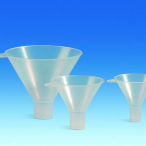 VITLAB Powder Funnel, PP, Wide Stem, Diam. 100 mm