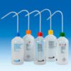 VITLAB Safety Washing Bottle 250 ml, PE-LD, GL 25, Ethanol, VENT CAP