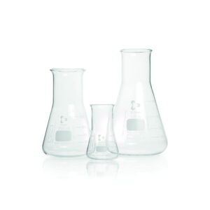 DWK Duran Erlenmeyer Flask, 300 mL, Wide Neck with Cap