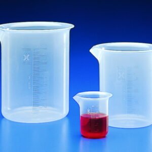 Kartell Beaker 1000 mL PP Graduated Low Form Autoclavable