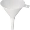 Bürkle Disposable Liquid Funnel Bio PE Ø 100 mm White (Pack of 10)