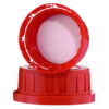 Kautex Tamper Evident Screw Cap, PP Red, 28 mm for 50 mL Bottles