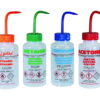 LLG Safety Vented Wash Bottle 500 mL, Isopropanol with Pressure Control Valve, LDPE, N/DK/SE/UK