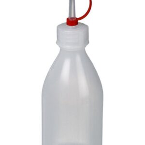 Bürkle Narrow Neck Bottle, 100 mL, LDPE with Drop Closure and Cap