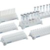 Eppendorf Tube Rack for 5mL and 15mL Vials, 12 Positions, White, Autoclavable, Pack of 2