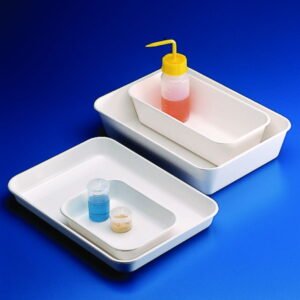 Kartell Tray Suitable for Foodstuffs and General Laboratory Use ABS White 252 x 252 x 82 mm