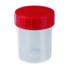 Bürkle Sampling Cup 125 ml PP, Transparent, with Lid