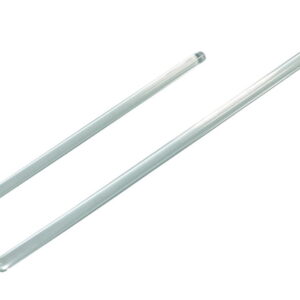 LLG Stirring Rods, Glass, Fused Ends, 150 x 6 mm, Pack of 10