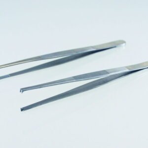 LLG Forceps 105 mm, Blunt/Straight, General Use, Stainless Steel