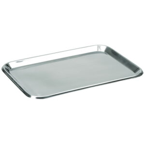 Tray 300x200x20 mm stainless steel, AISI 304