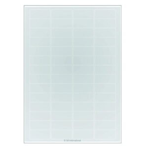 Cryogenic Labels Cryo-LazrTAG, 45mm x 20mm white, -196°C...+120°C, pack of 896 labels