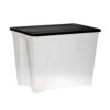 65 Litre Clear Storage Box – Assorted Colours