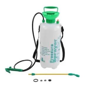 8L Pressure Sprayer for Fertilizing, Weed & Pest Control – Shoulder Straps & Pressure Release Valve