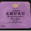 Needle Acupuncture .35x25mm – 100s