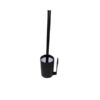 Toilet Brush Set Mild Steel (Black)