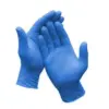 Powder Free Blue Nitrile Gloves (Box of 100) Bulk 100 Boxes
