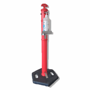 Chain Link Post & Base