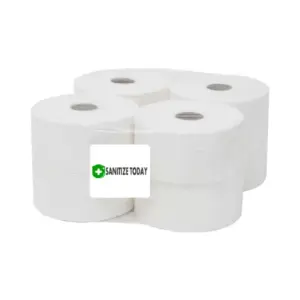 Decca Rolls Pack Of 8s (100×100) 5000 sheets 50mm Core Toilet Paper