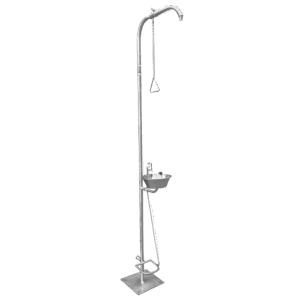 Single Combo Operated Safety Shower