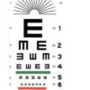 Eye Chart Snellen Illiterate – 1s