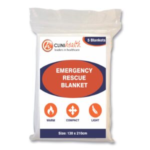 Emergency Rescue Blanket 130 x 210cm – Singles