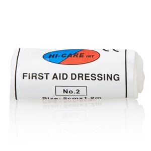 First Aid Dressing – No.2 Hi-care 5cm X 7.5m