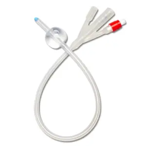 Foley Catheter 3 Way Latex Silicone – 18FG 30ml