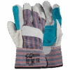 Candy Stripe Leather Durable Rigger Glove