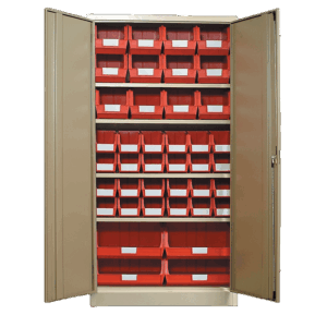 Ivory – Linbin ® Storage Bin Cabinet Kit