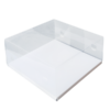 Clear Box with Clip – 250 x 250 x 130mm