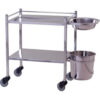 Large size trolley dressing/Washing/plaster _ Epoxy coated