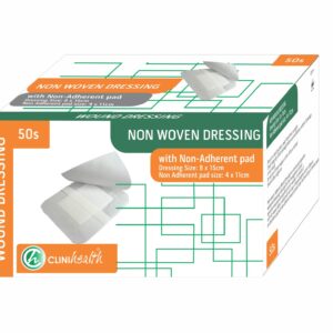 Dressing Non-Woven with Pad 8x15cm- 50s