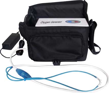 Oxygen Concentrator Portable with rechargeable battery POC-01