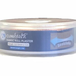 Fabric Plaster Roll – 12.5mm x 1m – Singles