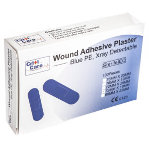 CritiCare Blue Xray Detectable Plasters (100)