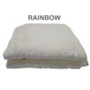 Rainbow Diamond Double 1 Ply Blanket