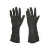 Black Rubber Household Gloves