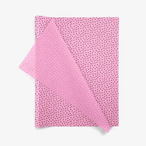 Speckled Raspberry Wrapping Tissue (25 Sheet Pack)