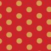 Red & Gold Dot (50m x 50cm Roll)