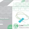 Scalp Vein Set (Butterfly Needle) 21g 30cm – 100 Clinihealth