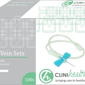 Scalp Vein Set (Butterfly Needle) 21g 30cm – 100 Clinihealth