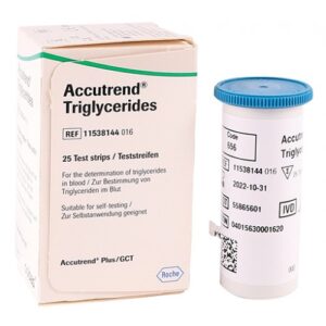 Accutrend Triglyceride Test Strips – 25s