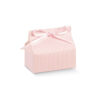 Favour Box – Pink Stripe 70 x 40 x 30mm