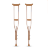 Wooden Underarm Crutches Large – 1 Pair