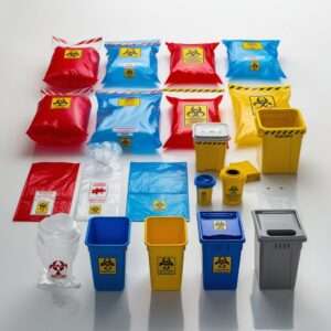 small biohazard containers