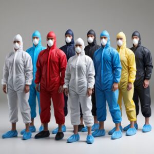 Disposable Coveralls blue