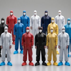 Disposable Coveralls blue medium