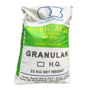 Buy 25kg Boric Acid Granular – Highly Effective and Versatile Product
